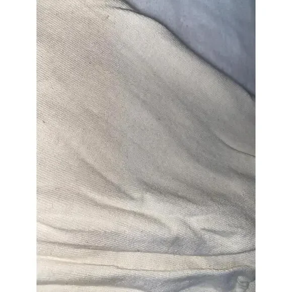 Vintage Will Play Tennis For Food Polo Shirt Mens Large Beige Made In USA Rare * - Picture 9 of 13